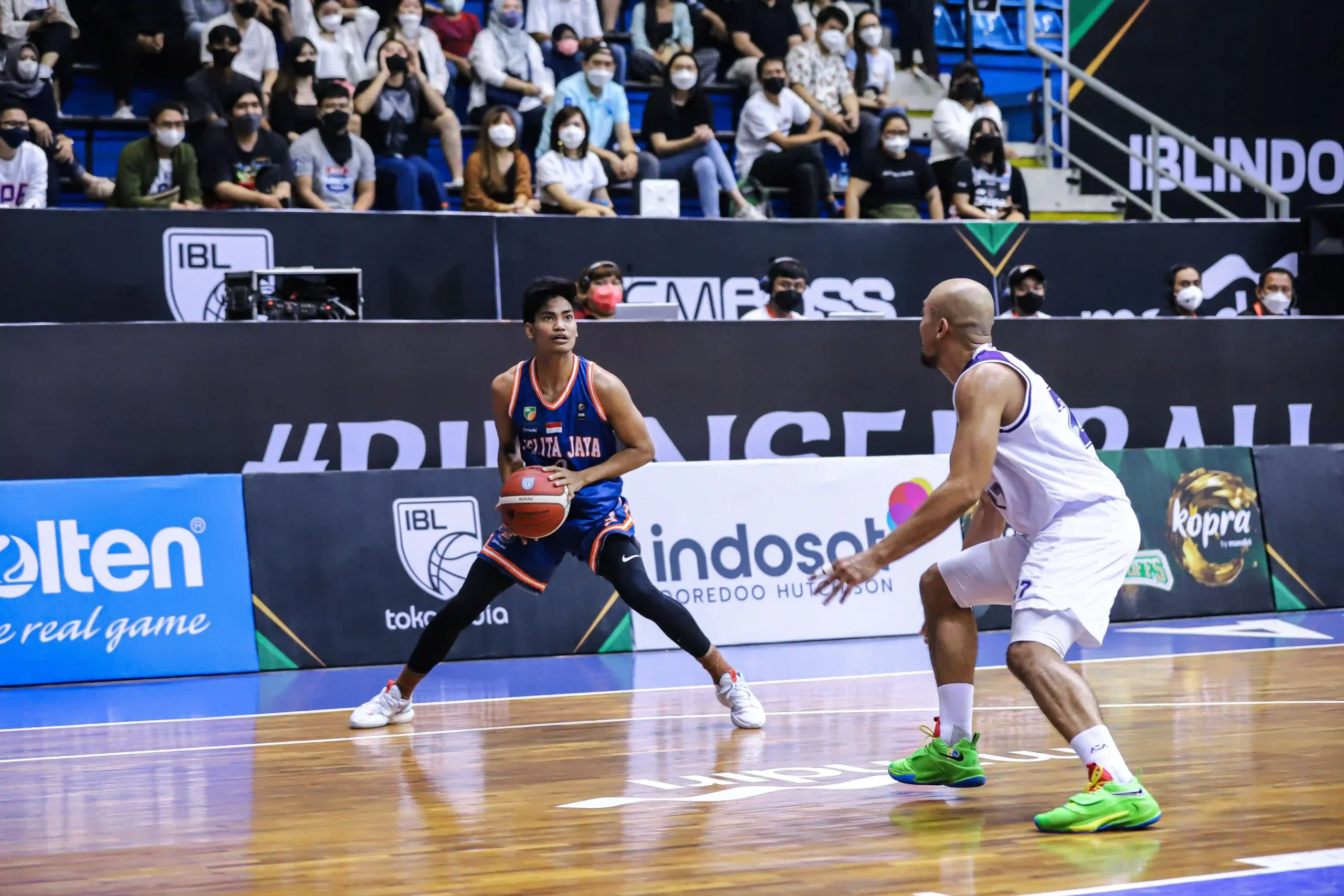 ersey basket profesional Pelita Jaya IBL produksi Nexterday