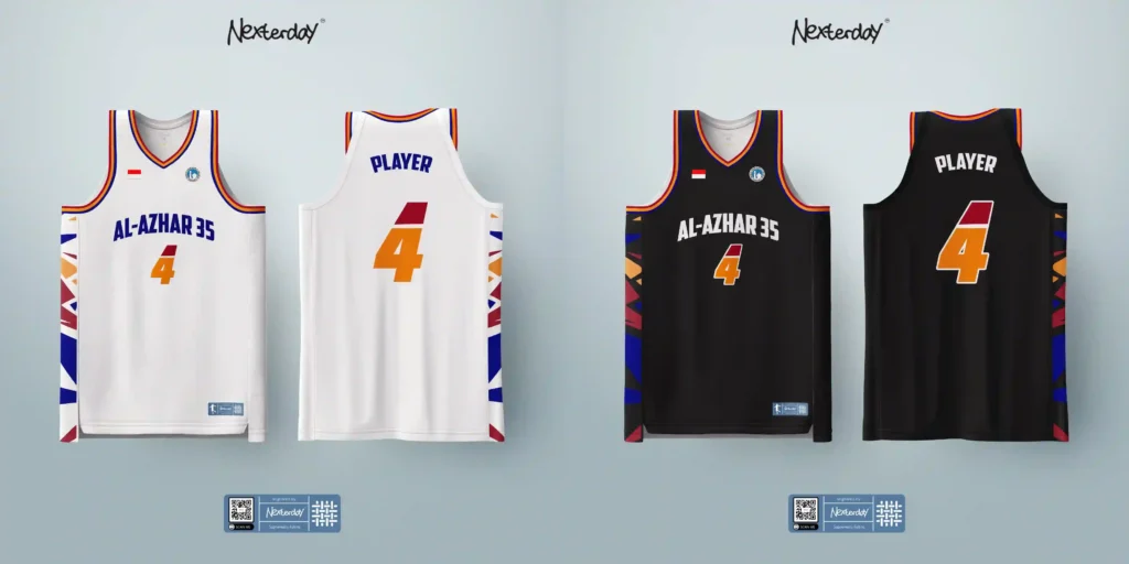desain jersey basket sekolah al-azhar 35